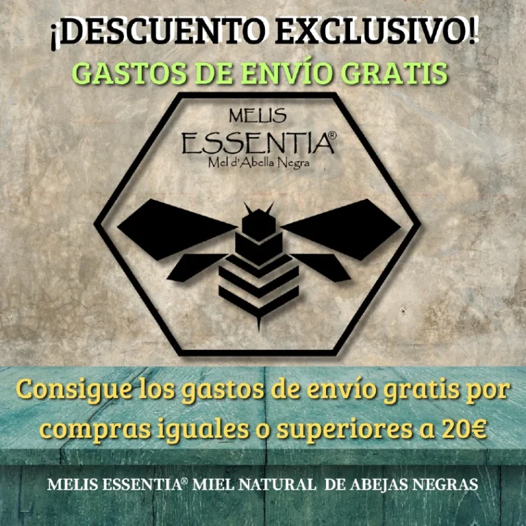 Envío gratis en compras de miel Km0 marca Melis Essentia a partir de 20€.